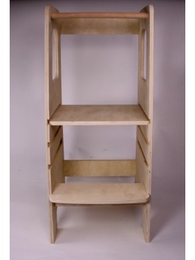 Torre de aprendizagem Madeira Inspiração Montessori